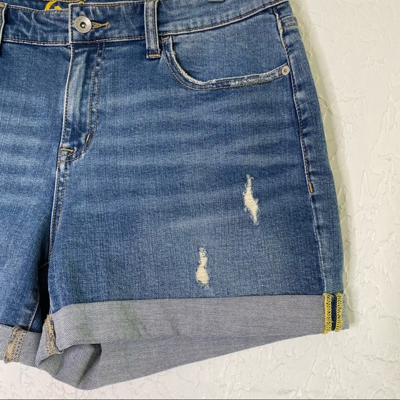 NAUTICA Jeans mid-rise shorts rolled cuffs Size 29 - Picture 6 of 12